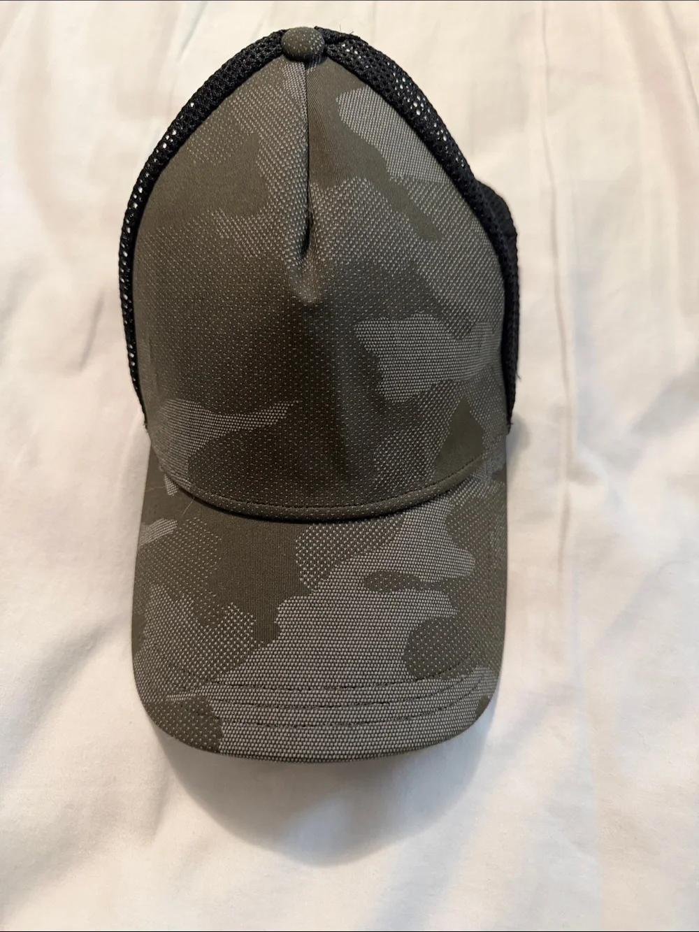 lululemon athletica Olive Green Camo Mesh-Back Trucker Hat